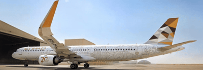 Pre - Order JC Wings XX20529 1:200 Etihad Airways Airbus A321NEO "20 Years" A6 - AEN