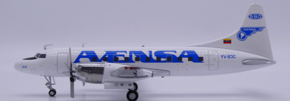 JC Wings XX20550 1:200 Avensa Convair CV-580 Reg: YV-83C – MTS