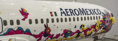 Pre - Order JC Wings XX20570 1:200 AeroMexico Boeing 737 MAX 9 "Kukulcán" Reg: XA - GQS