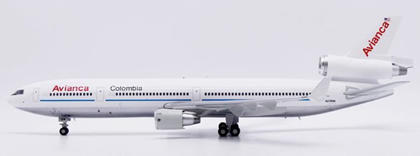 Pre - Order JC Wings XX20662 1:200 Avianca Colombia McDonnell Douglas MD - 11 "Polished" N278WA
