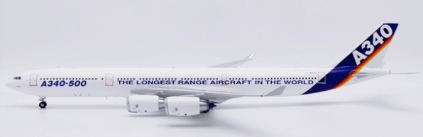 Pre - Order JC Wings XX20677 1:200 Airbus House Color A340 - 500 "The Longest Range Aircraft in the World" Reg: F - WWTE