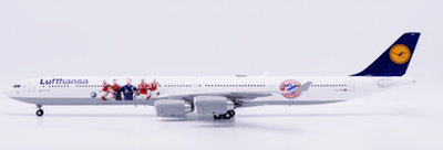 Pre - Order JC Wings XX20689 1:200 Lufthansa Airbus A340 - 600 "OC""FC Bayern München" Reg: D - AIHK