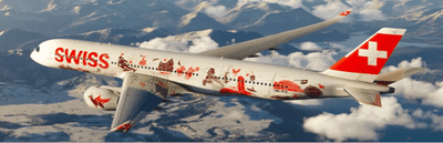 Pre - Order JC Wings XX20747A 1:200 Swiss Airbus A350 - 900XWB "Wanderlust" Reg: HB - IFA "Flaps Down"