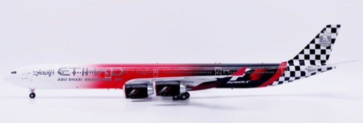 Pre - Order JC Wings XX20853 1:200 Etihad Airways Airbus A340 - 600 "2012 Formula 1" Reg: A6 - EHJ