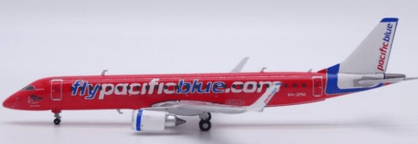Pre - Order JC Wings XX40127 1:400 Pacific Blue Airlines Embraer ERJ - 190AR Reg: VH - ZPM