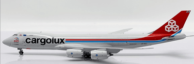 Pre - Order JC Wings XX40154 1:400 Cargolux Boeing 747 - 8F "City of Zhengzhou" LX - VCJ