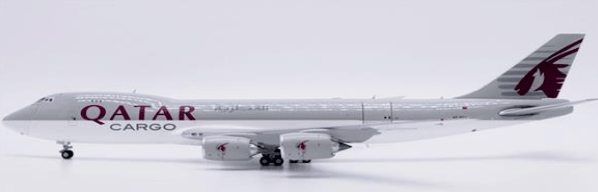 Pre - Order JC Wings XX40160C 1:400 Qatar Airways Cargo Boeing 747 - 8F "Interactive Series" Reg: A7 - BGA
