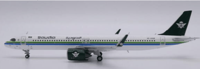 Pre - Order JC Wings XX40192 1:400 Saudi Arabian Airlines Airbus A321NEO Reg: HZ - ASAD
