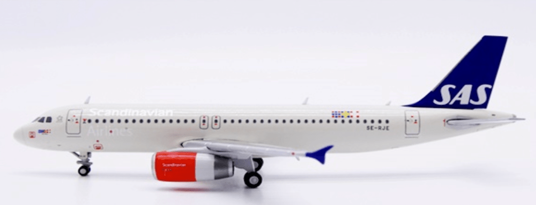 Pre - Order JC Wings XX40250 1:400 SAS Scandinavian Airlines Airbus A320 Reg: SE - RJE