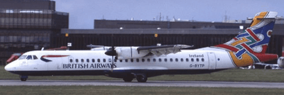 Pre - Order JC Wings XX40266 1:400 British Airways ATR72 - 200 "Ireland" Reg: G - BYTP