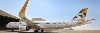 Pre - Order JC Wings XX40287 1:400 Etihad Airways Airbus A321NEO "20 Years" A6 - AEN