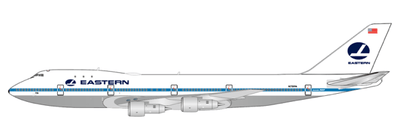 Pre - Order JC Wings XX40361 1:400 Eastern Airlines Boeing 747 - 100 "Polished""Pan Am Hybrid Livery" Reg: N731PA
