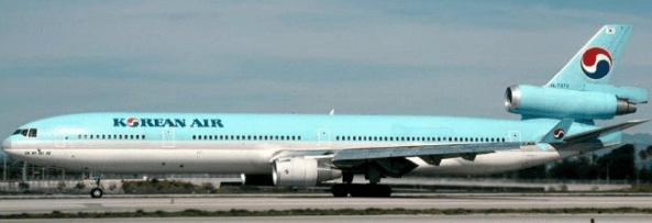 Pre - Order JC Wings XX40378 1:400 Korean Air McDonnell Douglas MD - 11 Reg: HL7373