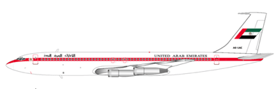 Pre - Order JC Wings XX40478 1:400 United Arab Emirates Amiri Flight Boeing 707 - 300 Reg: A6 - UAE
