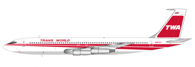 Pre - Order JC Wings XX40481 1:400 TWA Trans World Airlines Boeing 707 - 300 Reg: N28727