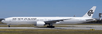 Pre - Order JC Wings XX40646 1:400 Air New Zealand Boeing 777 - 300ER "All White" Reg: ZK - OKU