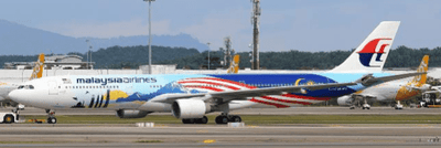Pre - Order JC Wings XX40648 1:400 Malaysia Airlines Airbus A330 - 300 "Visit Malaysia 2026" Reg: 9M - MTJ