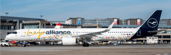 Pre - Order JC Wings XX40686 1:400 Lufthansa Airbus A321NEO "Help Alliance" Reg: D - AIEP