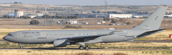 Pre - Order JC Wings XX40690 1:400 Spanish Air Force Airbus A330 - 202MRTT Reg: TK.24 - 03