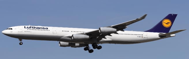 Pre - Order JC Wings XX40709 1:400 Lufthansa Airbus A340 - 300 "OC" Reg: D - AIGZ