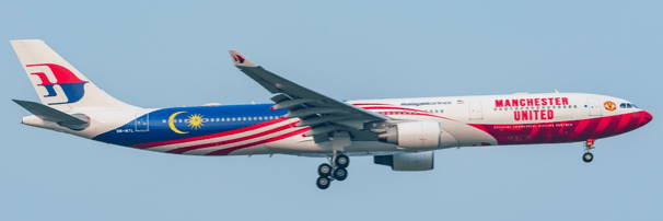 JC Wings XX40726 1:400 Malaysia Airlines Airbus A330-300 