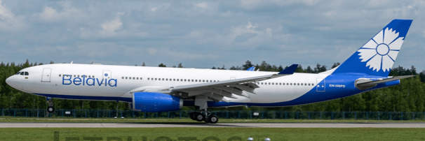 Pre - Order JC Wings XX40778 1:400 Belavia Airbus A330 - 200 Reg: EW - 588PD