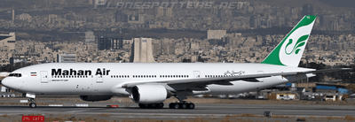 Pre - Order JC Wings XX40848A 1:400 Mahan Air Boeing 777 - 200ER "Iran's 1st Boeing 777" Reg: EP - MTC "Flaps Down"