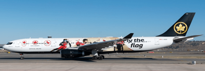 Pre - Order JC Wings XX40850 1:400 Air Canada Airbus A330 - 300 "Fly the Flag" Reg: C - GEGC