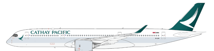 Pre - Order JFox BT - 400 - A350 - 9 - 001 1:400 Cathay Pacific A350 - 900 B - LQH