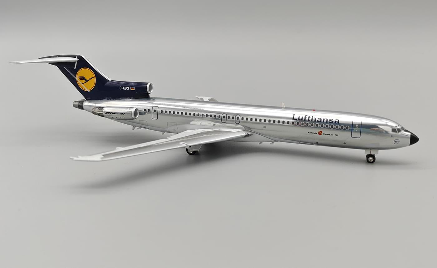JFox JF - 727 - 2 - 005P 1:200 727 - 230 Lufthansa polished D - ABCI