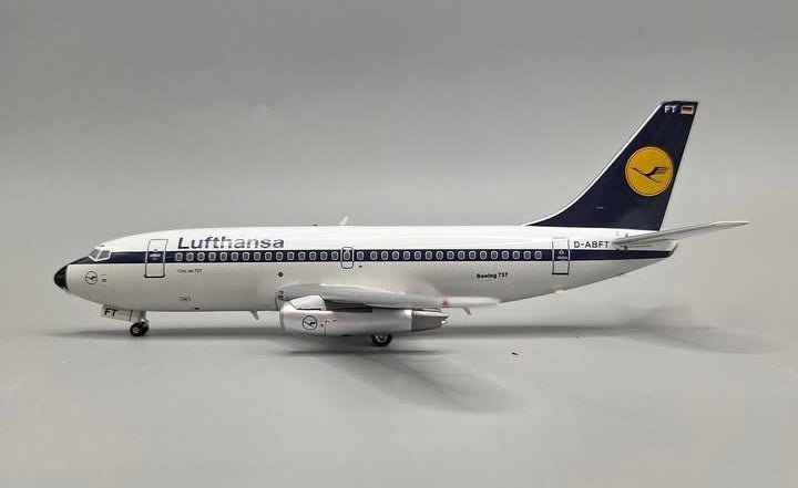 Pre - Order JFox JF - 737 - 2 - 012 1:200 737 - 200 Lufthansa Reg. D - ABFT
