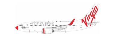 Pre - Order JFox JF - 737 - 7 - 009L 1:200 737 - 700 Virgin Australia (Red Nose) – VH - VBY