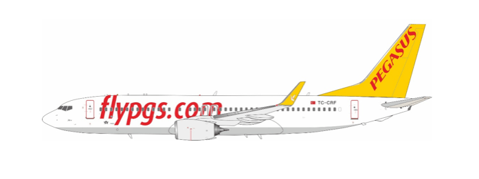 JFox JF-737-8-051 1:200 737-82R(WL) Pegasus – TC-CRF – MTS