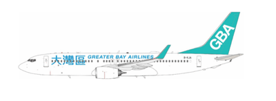 Pre - Order JFox JF - 737 - 8 - 057L 1:200 737 - 8JP Greater Bay Airlines B - KJA