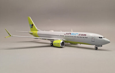 Pre - Order JFox JF - 737 - 8M - 013L 1:200 737 - 8 Max Jin Air HL7215