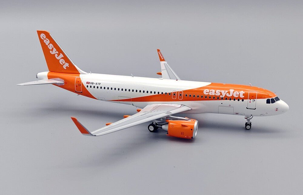Pre - Order JFox JF - A320 - 058L 1:200 A320 - 251N EasyJet Switzerland Reg. HB - AYP