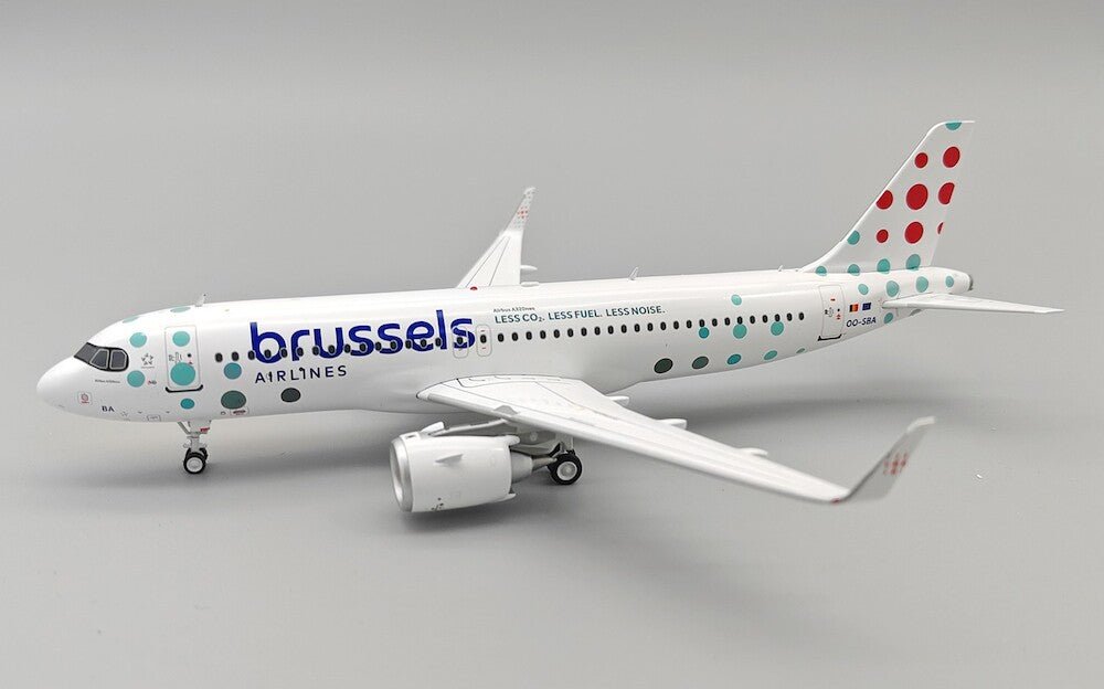 Pre - Order JFox JF - A320 - 062 1:200 A320 - 251N Brussels Airlines OO - SBA