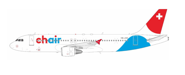 JFox JF-A320-066 1:200 A321-214 Chair Airlines HB-JOK – MTS