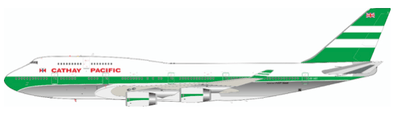 Pre - Order JFox WB - 747 - 067P 1:200 737 - 200 747 - 467 Cathay Pacific Reg. VR - HOY