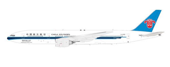 Pre - Order KJ Models KJ - B772 - 188 1:200 B - 2056 China Southern Airlines Boeing 777 - 21BER