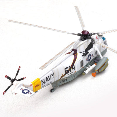 Pre - Order Legion Models LEG - 14055LD 1:72 SH - 3H Sea King 149923/NF 614, Helicopter Anti - Submarine Warfare Squadron 12 (HS - 12) "Wyverns," Carrier Air Wing 5, USS Midway (CV - 41), U.S. Navy, 1980s
