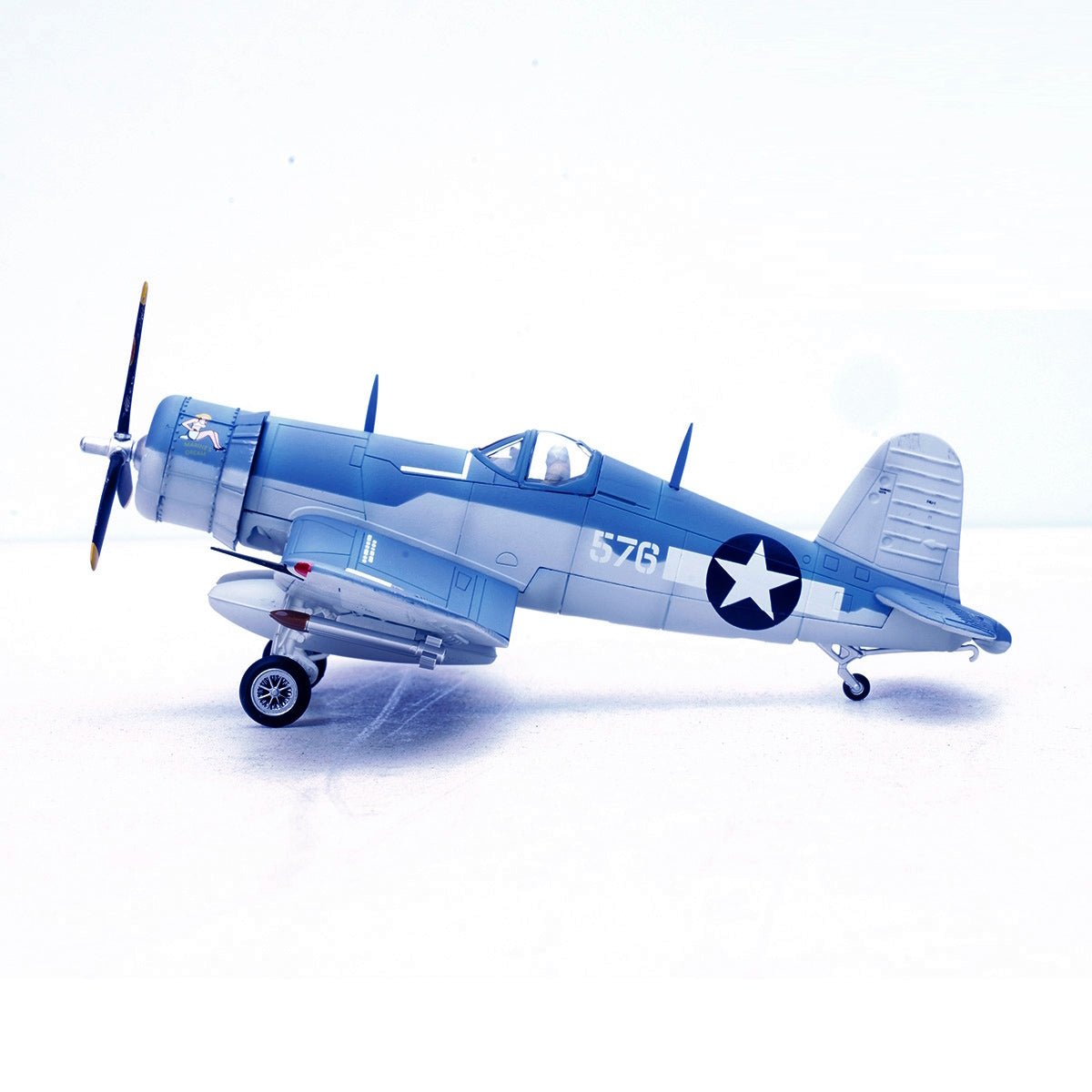 Pre - Order Legion Models LEG - 14619LI 1:72 "Marines Dream," 5 - victory ace Capt. Edwin Olander, Marine Fighter Squadron 214 (VMF - 214) "Black Sheep," Vella Lavella (Solomon Islands), October 1943