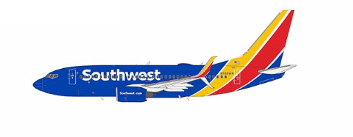 NG Models 05005 1:200 Southwest Airlines 737 - 700/w N556WN (with scimitar winglets; equipped with CFM56 engines)