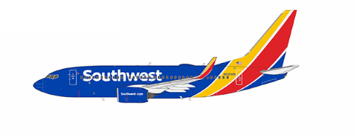 NG Models 05006 1:200 Southwest Airlines 737 - 700/w N221WN