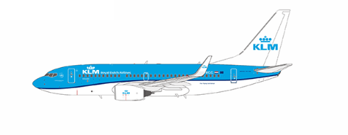 NG Models 05007 1:200 KLM - Royal Dutch Airlines 737 - 700/w PH - BGG (named "Koningseider")