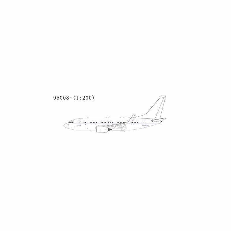 Pre - Order NG Models 05008 1:200 USA - Air Force C - 40B (737 - 700 BBJ) 02 - 0042 (white fuselage)