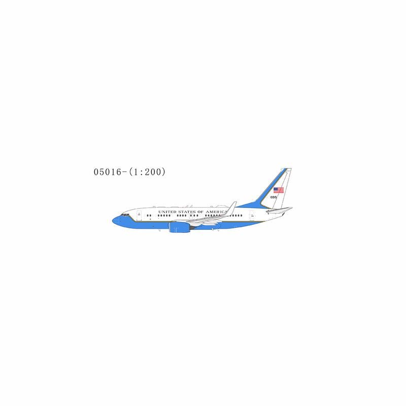 Pre - Order NG Models 05016 1:200 USA - Air Force C - 40B (737 - 700 BBJ) 01 - 0015