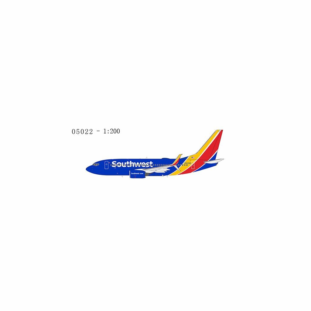 Pre - Order NG Models 05022 1:200 Southwest Airlines 737 - 700/w N922WN (heart livery; with scimitar winglets)