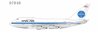 NG Models 07040 1:400 Pan American World Airways - Pan Am 747SP N529PA (named "Clipper America")