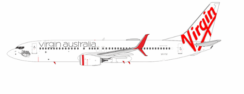 NG Models 08016 1:200 Virgin Australia Airlines 737 - 800/w VH - YIV (with scimit r winglets)